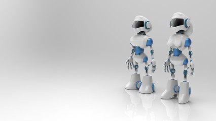 Fototapeta premium Robots