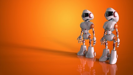 Fototapeta premium Robots
