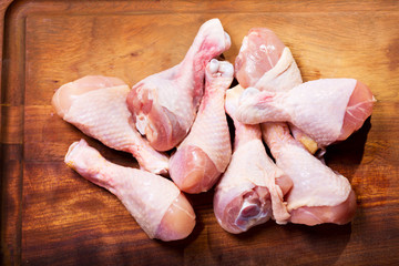 raw chicken legs