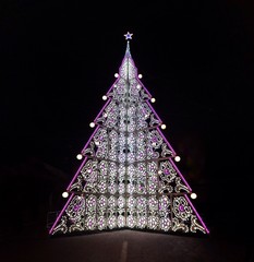 Albero Natale luminarie