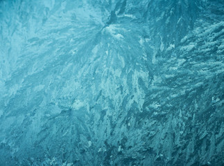 Pattern of the ice surface.