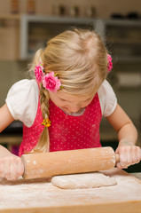 kid in kitchen