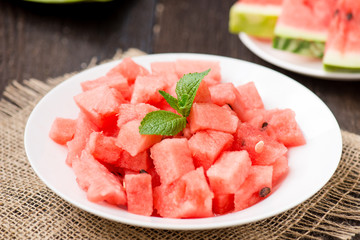 natural blackberry branch with leaves and berries