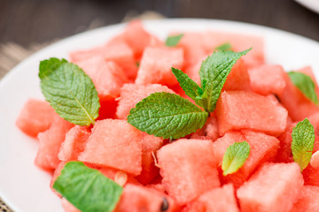 natural blackberry branch with leaves and berries