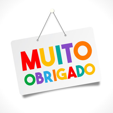 Muito obrigado