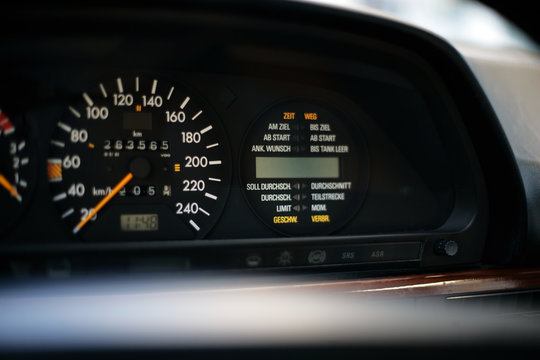 Oldtimer Limousine Armaturen