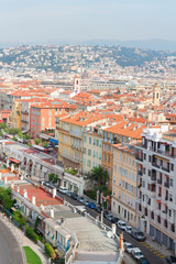 Fototapeta na wymiar cityscape of Nice, France