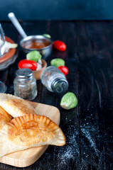 Fresh baked  pasties