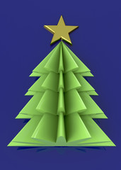 Obraz premium Christmas Tree - 3D