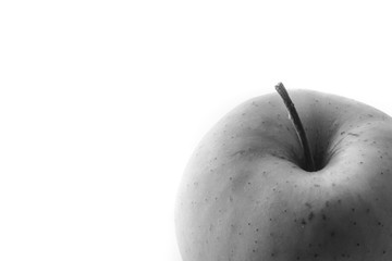 apple black and white