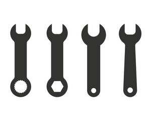 Wrench  icons set.