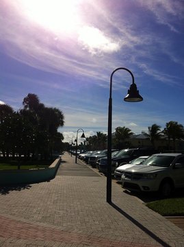 street lights in West Palm Beach