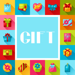 Obraz premium Celebration background or card with colorful gift boxes