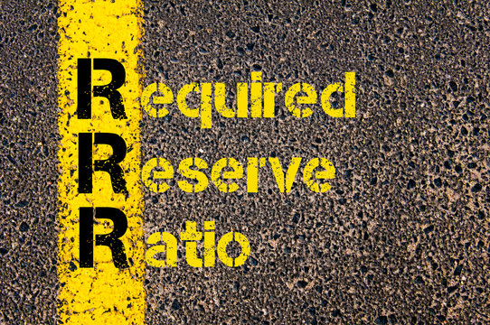 Accounting Business Acronym RRR Required Reserve Ratio