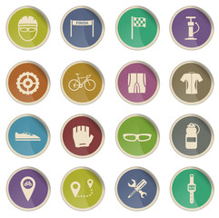 Bycicle simply icons