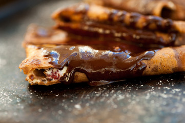 Chocolate pancakes