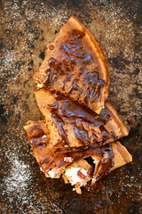 Chocolate pancakes