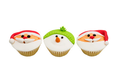Beautiful festive cupcakes