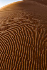 Abstract sand dune patterns