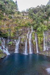 cascade de Grand-Galet, Langevin, île de la Réunion 