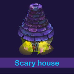 Little fairy house with strange inhabitants