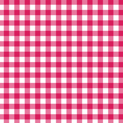 Country, red, checkered, picnic pattern. Vector art.