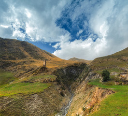 Khevsureti mountains Georgia