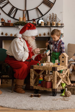 Santa Claus with Child