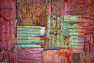 Corrugated Iron Maldives Flag