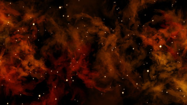 Nebula Red Clouds And Stars
15 seconds animation , space flight through nebula clouds and stars.