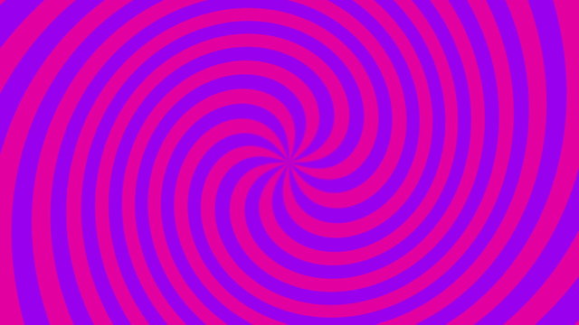 Pink Hypnotic Spiral Loop