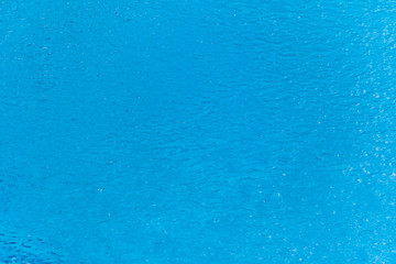Quiet blue expanse of water.