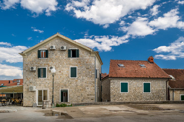 Herceg Novi old town square