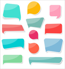 Modern design sale labels and badges collection