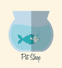 Animals pet shop graphic 