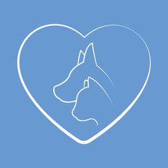 Animals pet shop graphic