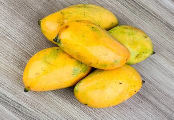 Ripe yellow mango
