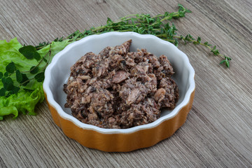 Canned tuna