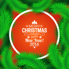 Holiday Christmas background.