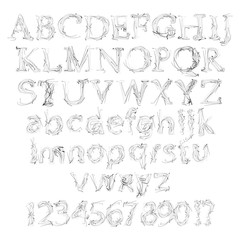Fototapeta premium alphabet