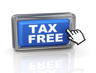 3d hand cursor button - tax free