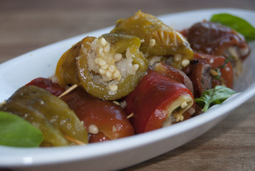 roulade of pepper