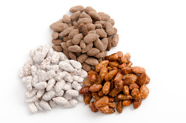 Gebrannte Mandeln - verschiedene Sorten