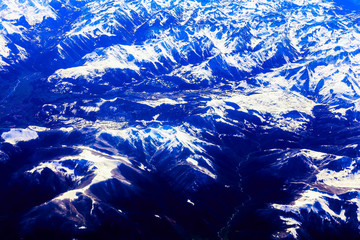 Rocky Mountain Aerial View