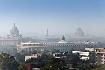  India. A view of Delhi in morning fog... © Konstantin Kulikov