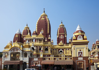 Fototapeta na wymiar Laxmi Narayan temple, New Delhi, India..