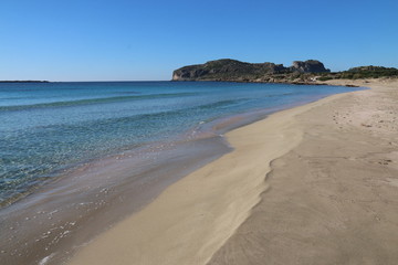 Fototapeta na wymiar Falassarna Beach auf der griechischen Insel Kreta