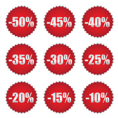 bollini sconti percentuale