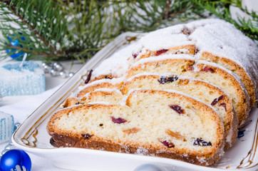 Christmas stollen