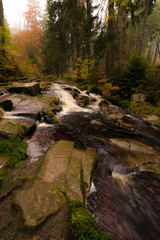 Obraz premium Wasserfall in Braunlage, Harz